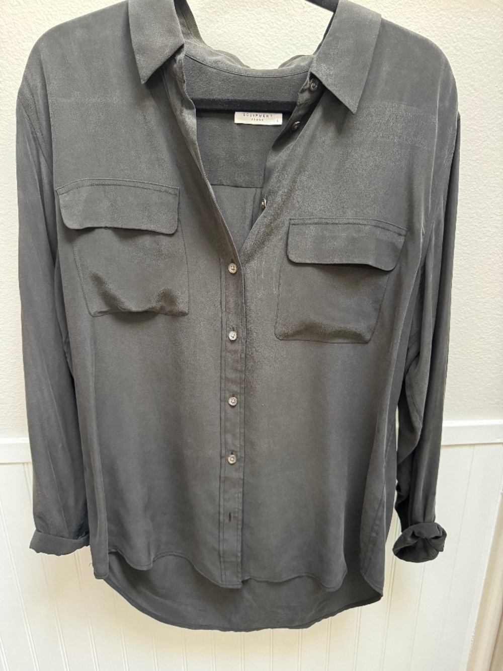 EQUIPMENT femme rene blouse L